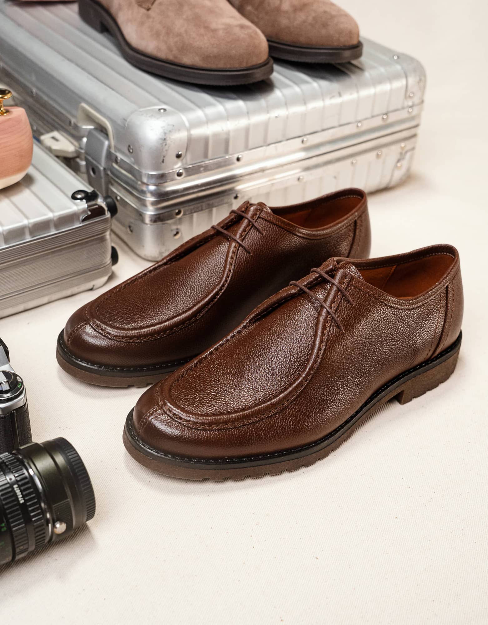 Tyrolean Shoes - Ciemny Brąz - Dandycore x CLUE